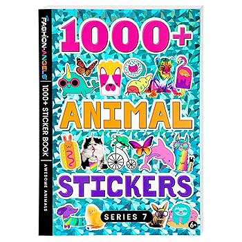 Amazon.com: Fashion Angels 1000+ Animal Sticker Book - 40